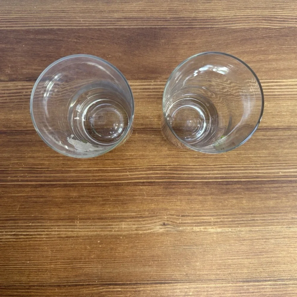 Vintage Holly Hobbie American Greetings Set of 2 Drinking Glasses Tumblers
